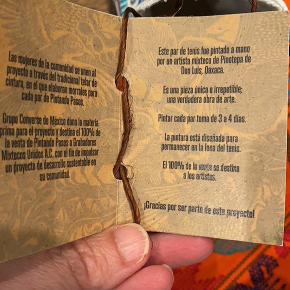 Converse All Star Limited edition High Tops W5.5 - Picture 8 of 17